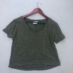 Short Sleeve Green Shirt